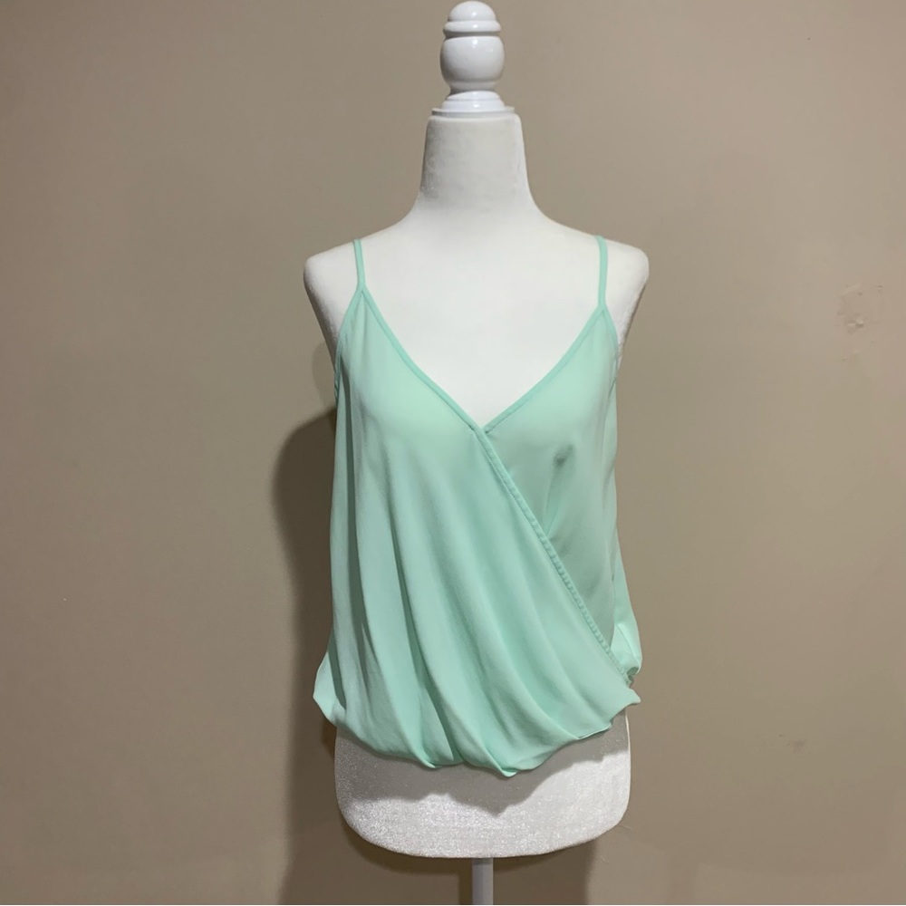 LUSH Aqua Sleeveless Blouse